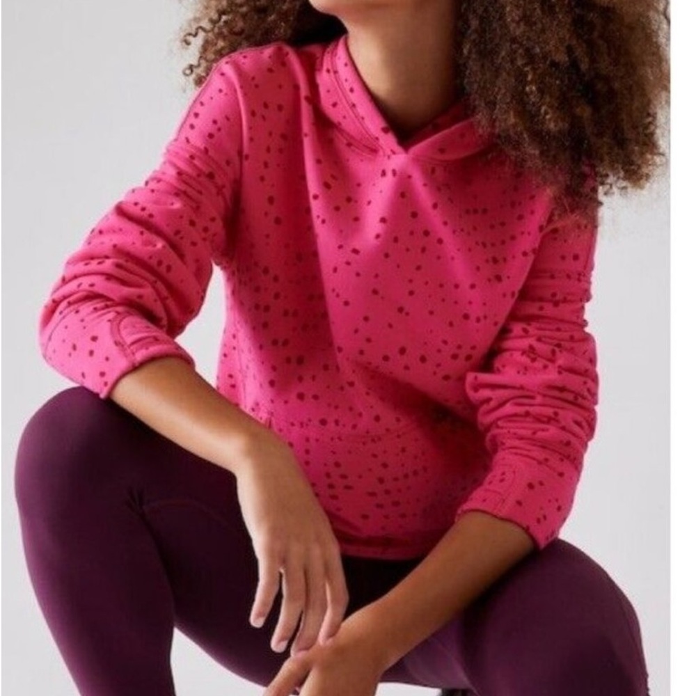 Athleta Girl Retroplush Oversized  Hoodie